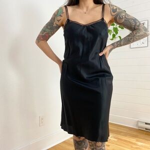 Marina Moscone tech slip dress